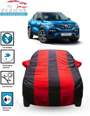 FRONCH Car Cover For Renault Kiger (With Mirror Pockets)(Red, Blue)