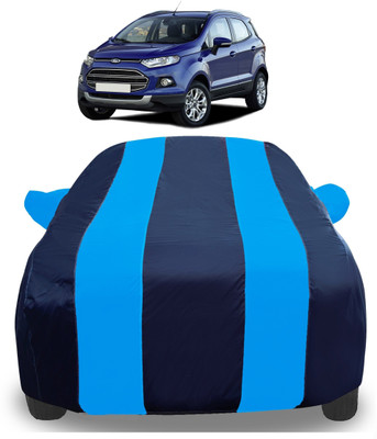 Amanzo Car Cover For Ford Ecosport (With Mirror Pockets)(Blue)