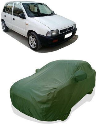 Tricway Car Cover For Maruti Suzuki Zen LX (With Mirror Pockets)(Green)
