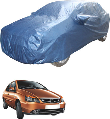 SS FOR YOUR SMART NEEDS Car Cover For Tata Indigo CS (With Mirror Pockets)(Blue)