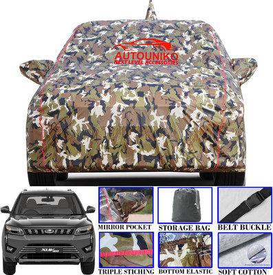 autouniko Car Cover For Mahindra XUV 300 (With Mirror Pockets)(Multicolor)