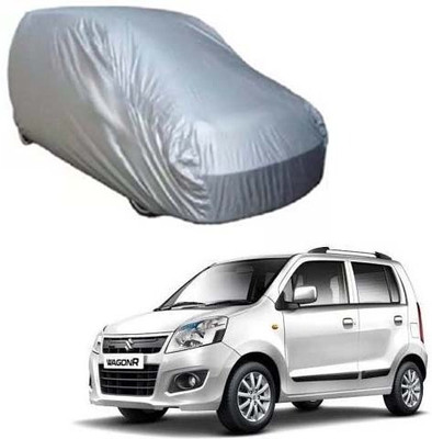 HMS Car Cover For Maruti Wagon R 1.0(Silver)