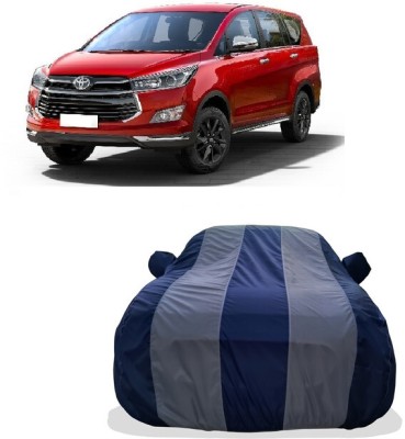 Tricway Car Cover For Toyota Innova Crysta 2.4 GX MT 8 STR Diesel (With Mirror Pockets)(Multicolor)