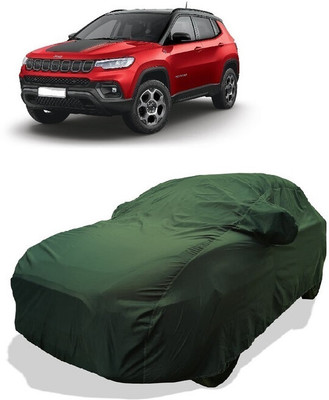 Coxtor Car Cover For Jeep Compass Trailhawk 4x4 Opt Diesel (With Mirror Pockets)(Gold)