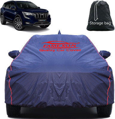 FAMEXON Car Cover For Mahindra XUV 700 (With Mirror Pockets)(Blue)