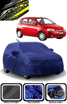 FRONCH Car Cover For Toyota UVA (With Mirror Pockets)(Blue)