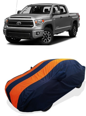 Coxtor Car Cover For Toyota Tundra 4.6L V8 (With Mirror Pockets)(Orange)