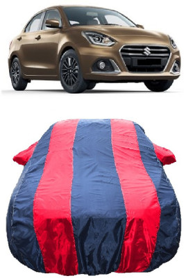 Wegather Car Cover For Maruti Suzuki Swift Dzire ZXI (With Mirror Pockets)(Red)