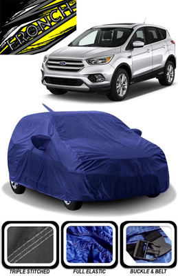 FRONCH Car Cover For Ford Escape S (With Mirror Pockets)(Blue)