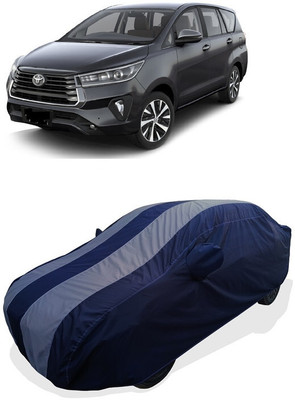 Coxtor Car Cover For Toyota Innova Crysta 2.7 ZX AT (With Mirror Pockets)(Grey)
