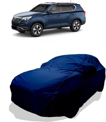 Coxtor Car Cover For Mahindra Alturas G4 (With Mirror Pockets)(Green)