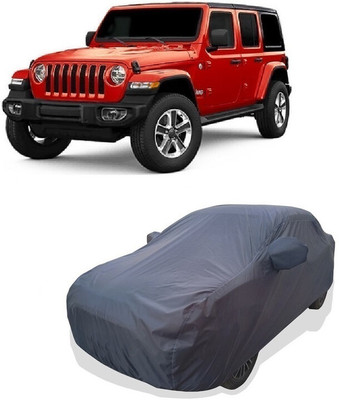 Tricway Car Cover For Jeep Wrangler 2.0 4x4 Petrol (With Mirror Pockets)(Grey)
