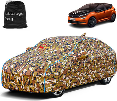 AUTOMOZEXO Car Cover For Tata Altroz EV (With Mirror Pockets)(Multicolor)