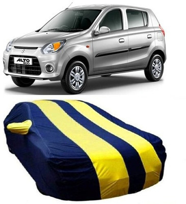 TheProtect Car Cover For Maruti Suzuki Alto 800 (With Mirror Pockets)(Yellow)