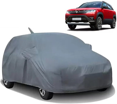 ALMICS Car Cover For Maruti Suzuki Brezza (With Mirror Pockets)(Multicolor)