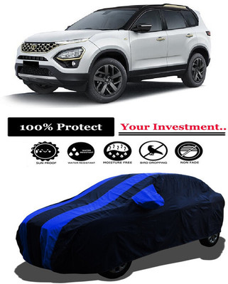 Amexride Car Cover For Tata Safari (7 Seater) (With Mirror Pockets)(Multicolor)