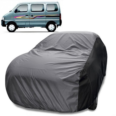 MoTRoX Car Cover For Maruti Suzuki Eeco (Without Mirror Pockets)(Grey, Black)