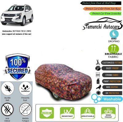 Tamanchi Autocare Car Cover For Mahindra XUV500 W10 2WD(Multicolor)