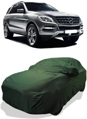 Coxtor Car Cover For Mercedes Benz ML-350 (With Mirror Pockets)(Green)