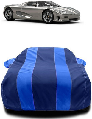 Autoprime Car Cover For Koenigsegg CC8S 4.7L V8 (With Mirror Pockets)(Blue, Blue)