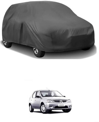 ARNEJA Car Cover For Renault Logan (Without Mirror Pockets)(Grey)
