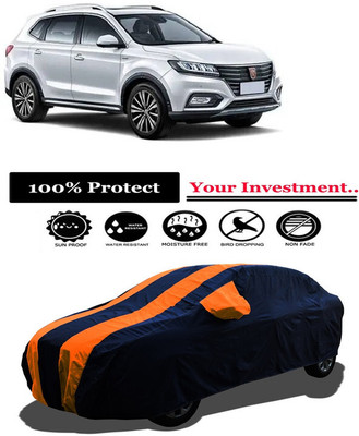 Amexride Car Cover For MG ERX5 (With Mirror Pockets)(Orange)