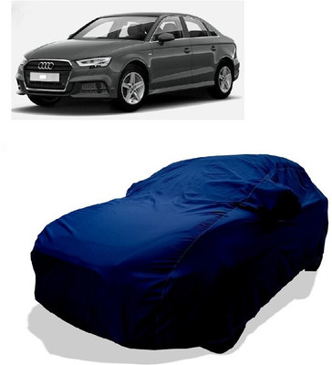 Coxtor Car Cover For Audi A3 35 TFSI Technology Petrol (With Mirror Pockets)(Green)
