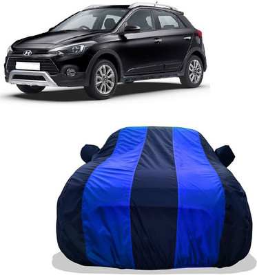 Tricway Car Cover For Hyundai i20 Active 1.2 SX with AVN (With Mirror Pockets)(Multicolor)