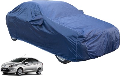 Auto Hub Car Cover For Ford Fiesta Sport (Without Mirror Pockets)(Blue)