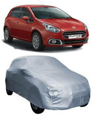 HMS Car Cover For Fiat Punto (Without Mirror Pockets)(Silver)