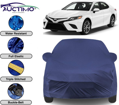 AUCTIMO Car Cover For Toyota Camry (With Mirror Pockets)(Multicolor)