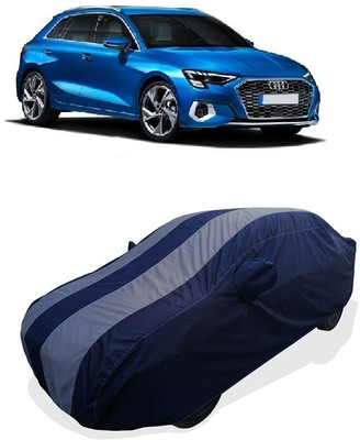 Coxtor Car Cover For Audi A3 (With Mirror Pockets)(Grey)