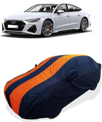 Coxtor Car Cover For Audi RS7 (With Mirror Pockets)(Orange)