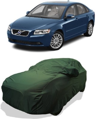 Coxtor Car Cover For Volvo S40 (With Mirror Pockets)(Green)