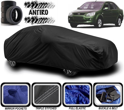 ANTIRO Car Cover For Ford Fiesta (With Mirror Pockets)(Multicolor)