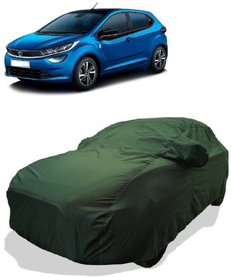 Coxtor Car Cover For Tata Altroz XM Diesel (With Mirror Pockets)(Gold)