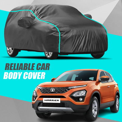R Rayvin Star Car Cover For Tata Harrier (With Mirror Pockets)(Multicolor)
