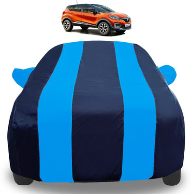 Amanzo Car Cover For Renault Captur (With Mirror Pockets)(Blue)