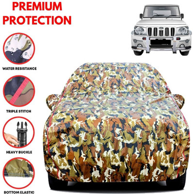 Arvy Car Cover For Mahindra Bolero, Bolero 2.5 Diesel, Bolero Camper 2WD PS BS3, Bolero Camper 4WD PS BS3, Bolero Camper Di Long 4WD BS3 Refresh, Bolero Camper GOLD 2WD BS3 Refresh, Bolero Camper GOLD VX 2WD BS3 Refresh, Bolero Camper HUBER 2WD BS3 Refresh, Bolero DI AC BS III, Bolero DI NON AC BS I