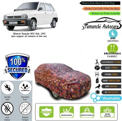 Tamanchi Autocare Car Cover For Maruti Suzuki 800 Std. LPG(Multicolor)