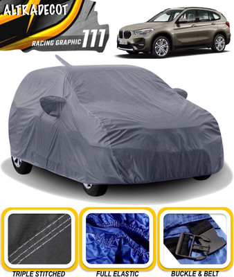ALTRADECOT Car Cover For BMW X1 (With Mirror Pockets)(Grey)