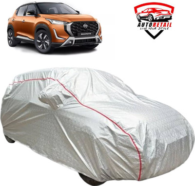 AutoRetail Car Cover For Nissan Magnite (With Mirror Pockets)(Silver, For 2023, 2024 Models)