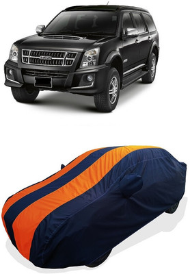 Coxtor Car Cover For Isuzu Isuzu MU 7 CNG (With Mirror Pockets)(Orange)