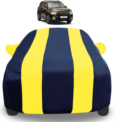 Amanzo Car Cover For Kia Carens (With Mirror Pockets)(Yellow)
