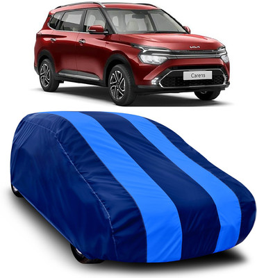 MoTRoX Car Cover For Kia Carens (Without Mirror Pockets)(Blue, Blue)