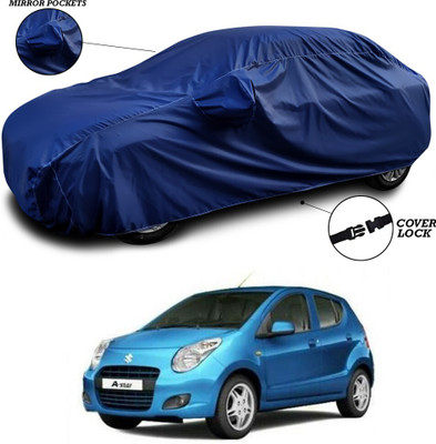 ANTHUB Car Cover For Maruti Suzuki Alto 800 (With Mirror Pockets)(Blue, For 2020, 2021, 2022, 2023, 2024 Models)