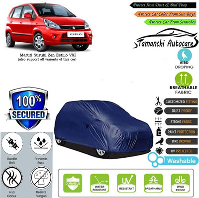 Tamanchi Autocare Car Cover For Maruti Suzuki Zen Estillo VXI(Blue)
