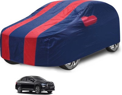 Caronix Car Cover For Skoda Slavia (With Mirror Pockets)(Red)