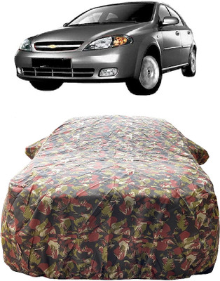 Wegather Car Cover For Chevrolet Optra SRV 1.8 (With Mirror Pockets)(Multicolor)