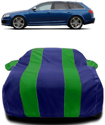 Autoprime Car Cover For Tata Estate (With Mirror Pockets)(Green, Blue)